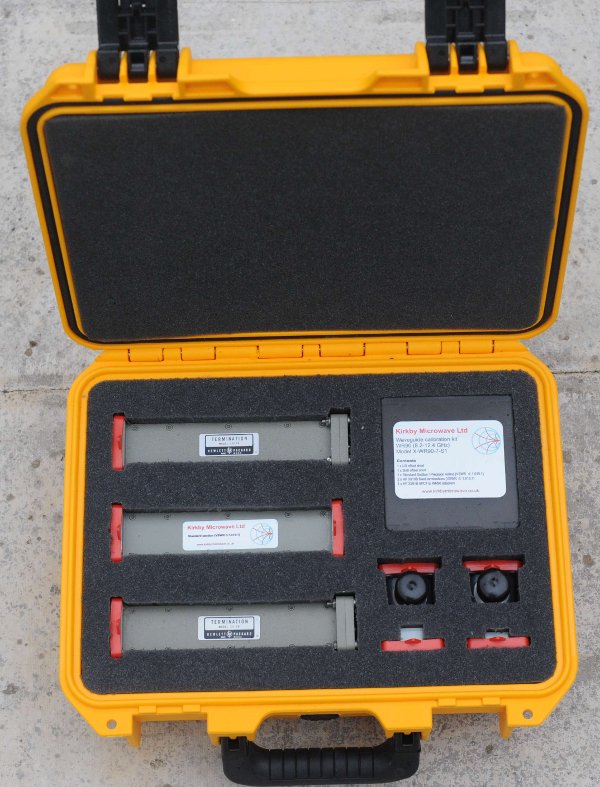 WR90 waveguide calibration kit