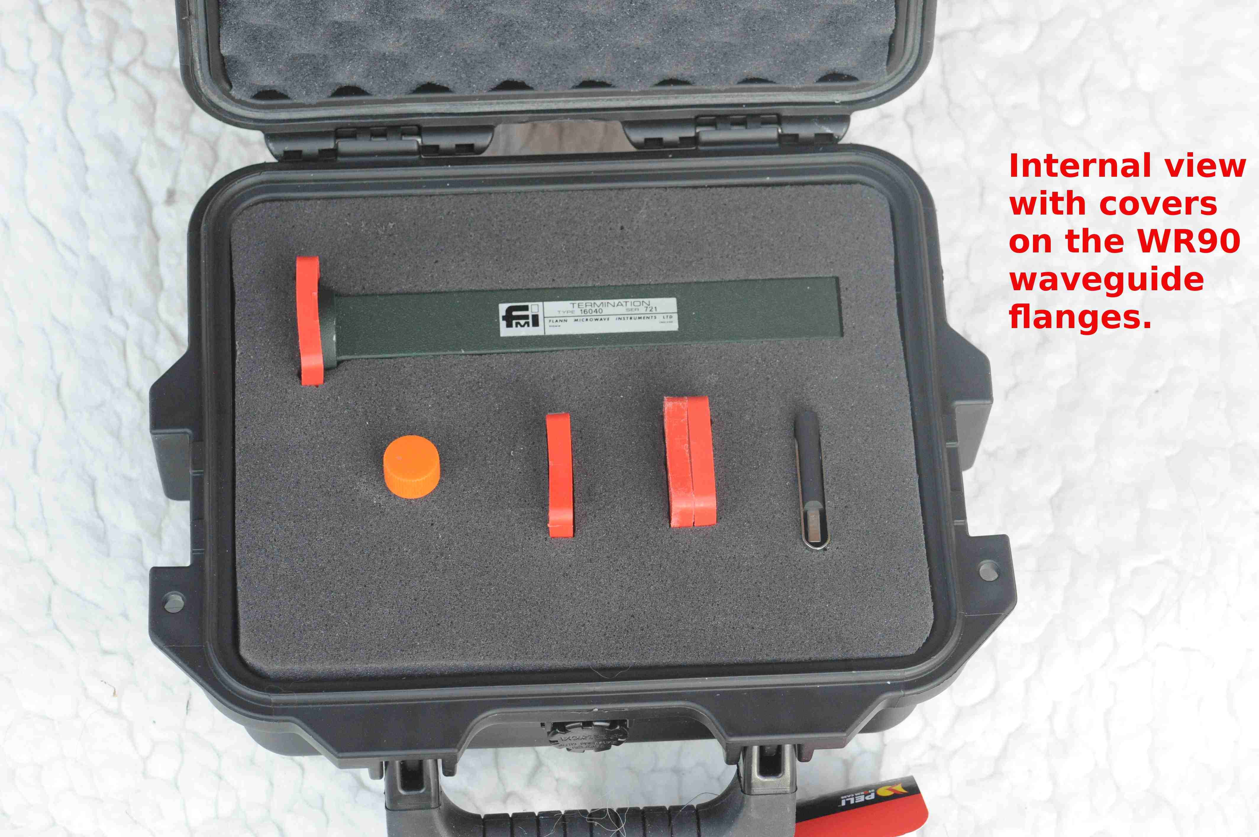 WR90 WG16 waveguide calibration kit