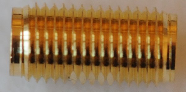 female-female SMA calibrated adapter