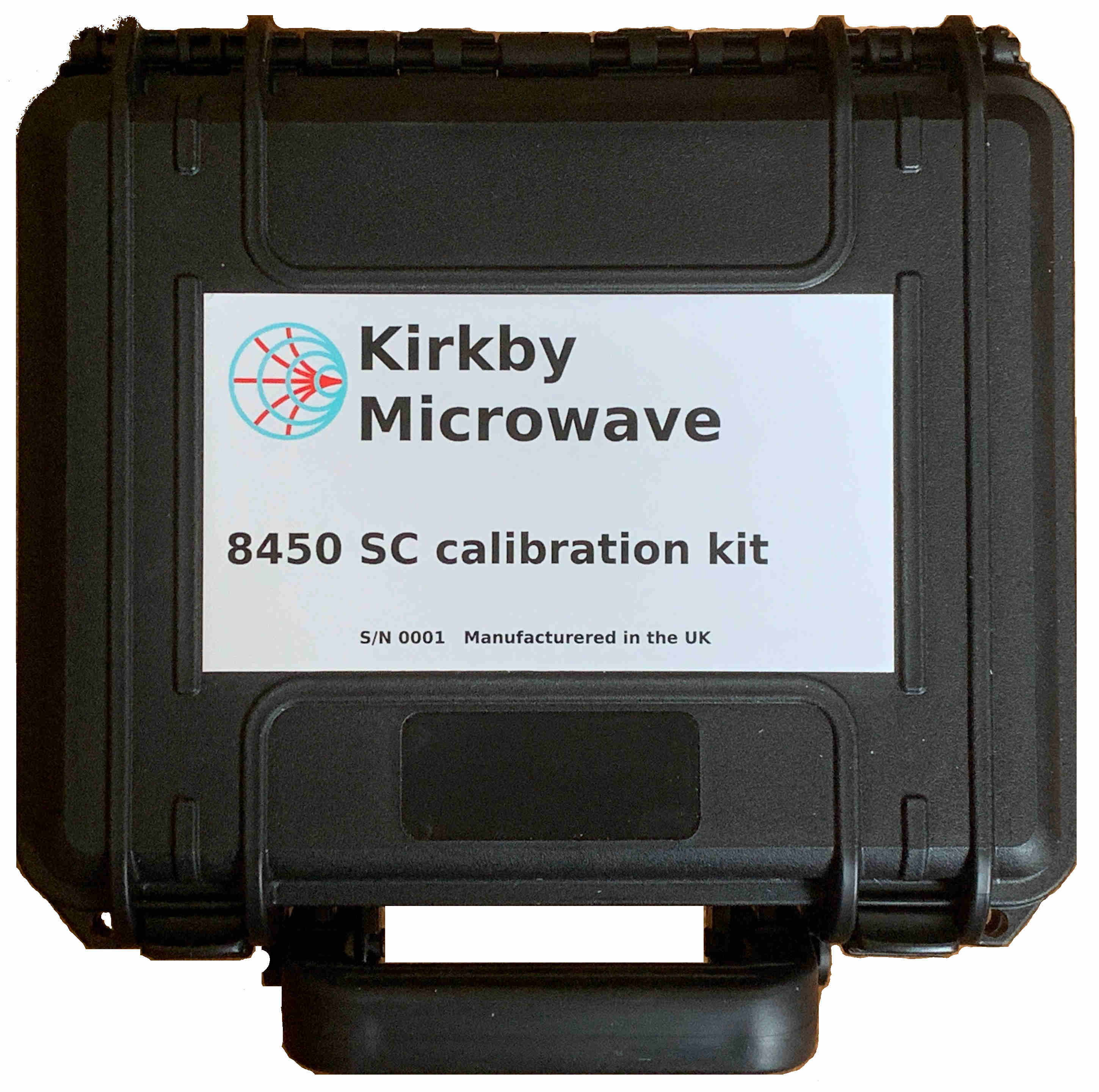 A vector network analyzer calibration kit